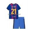 Original Trikotsatz FC Barcelona Frenkie de Jong 21 Ausweichtrikot 2021-22 Für Kinder